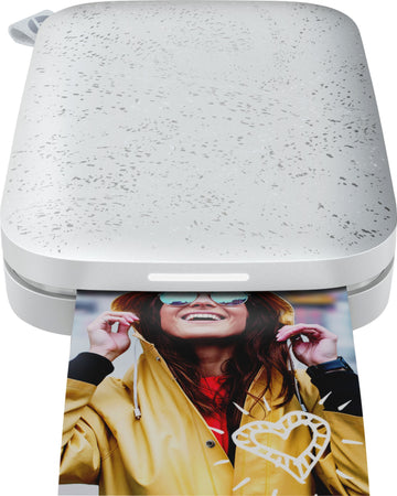 Imprimante photo hp sprocket 200 couleur perle lunaire