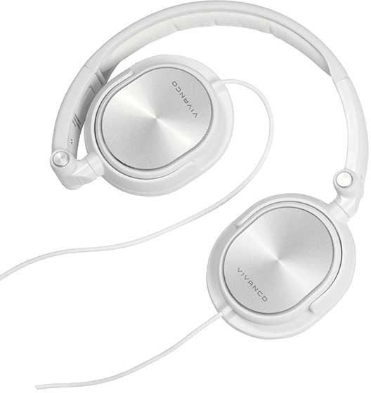 Casque Vivanco DJ30, blanc (36521)
