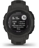 Garmin Instinct 2S Solar 2,01 cm (0,79") MIP 40 mm Numérique 156 x 156 pixels Graphite GPS (satellite)