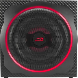 Enceintes Speedlink Gravity Carbon RGB 2.1 (SL-830100-BK)