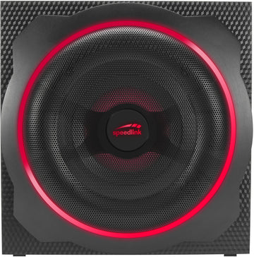 Enceintes Speedlink Gravity Carbon RGB 2.1 (SL-830100-BK)