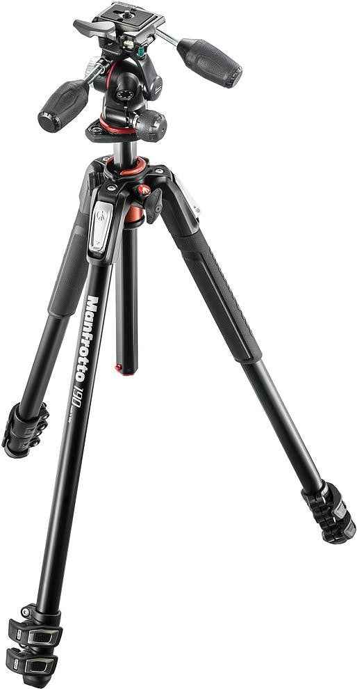 Kit trépied Manfrotto MK190XPRO3-3W