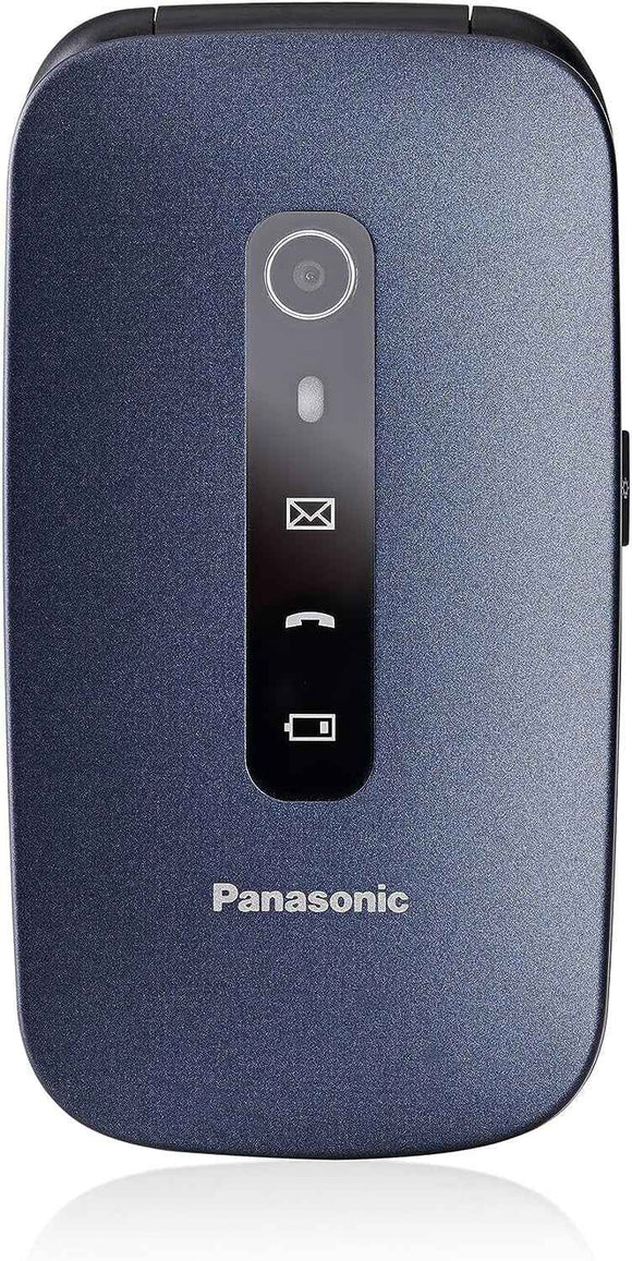 Telefon komórkowy KX-TU550 4G dla seniora niebieski