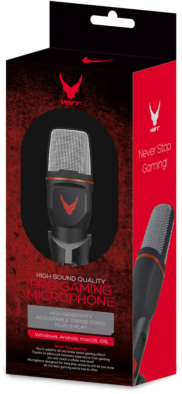Microphone Omega VGMM Pro Gaming, noir (45202)