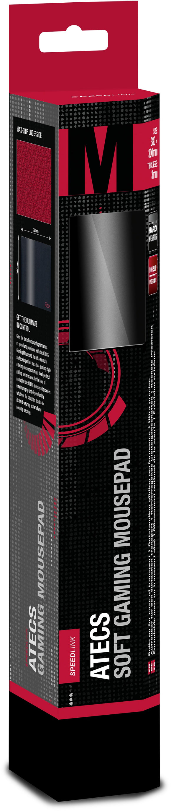 Tapis de souris Speedlink Atecs M (SL-620101-M)