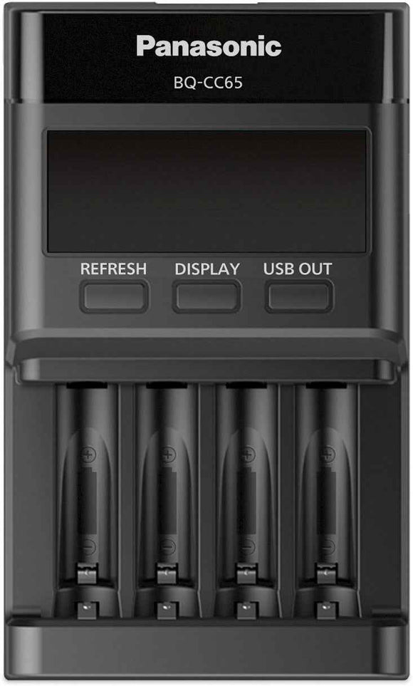 Panasonic | ENELOOP Pro BQ-CC65E | Battery Charger | AA/AAA