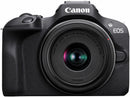 Canon | EOS R100 Mirrorless Camera + RF-S 18-45mm F4.5-6.3 IS STM Lens | 6052C013 | Megapixel 24.1 MP | ISO sensitivity (max) 12800 | Display diagonal 3.0 " | Wi-Fi | Automatic, manual | CMOS | Black-1