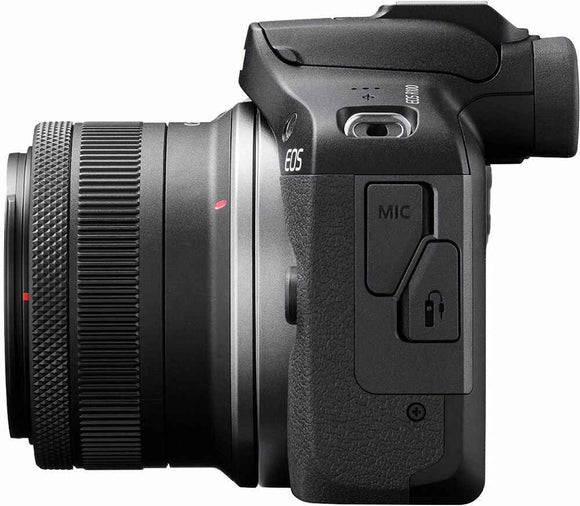 Canon | EOS R100 Mirrorless Camera + RF-S 18-45mm F4.5-6.3 IS STM Lens | 6052C013 | Megapixel 24.1 MP | ISO sensitivity (max) 12800 | Display diagonal 3.0 " | Wi-Fi | Automatic, manual | CMOS | Black