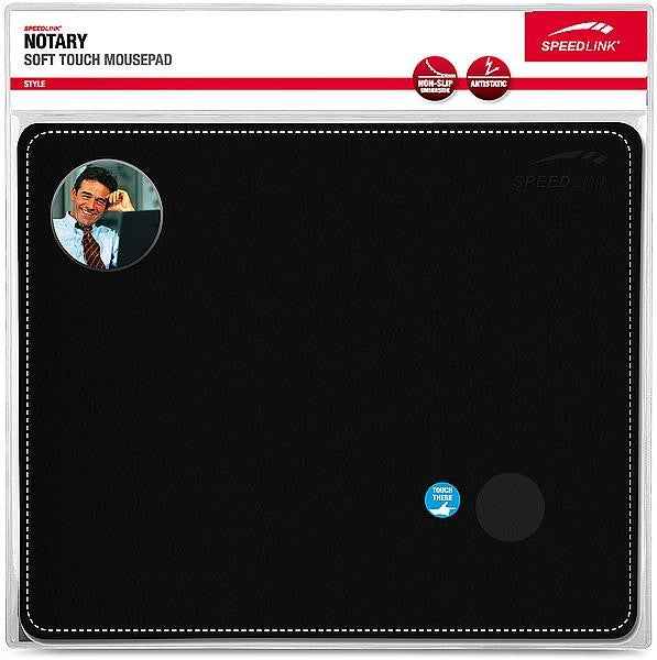 Tapis de souris Speedlink Notary, noir (SL-6243-LBK)