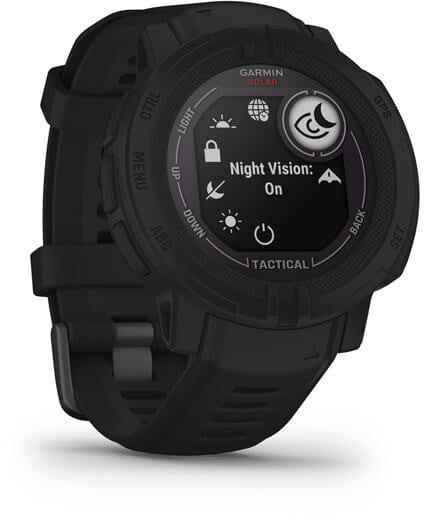 Garmin Instinct 2 Solar Tactical Edition 2.29 cm (0.9") MIP 45 mm Digital 176 x 176 pixels Black GPS (satellite)