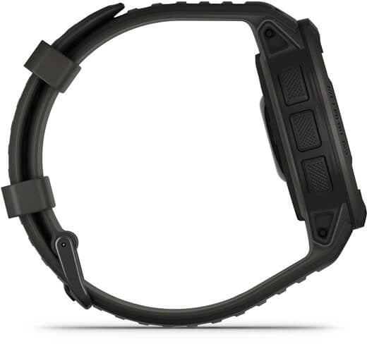 Garmin Instinct 2 Solar 2,29 cm (0,9") MIP 45 mm Numérique 176 x 176 pixels Graphite GPS (satellite)