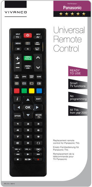 Vivanco universal remote Panasonic (38015) - 0