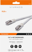 Câble réseau Vivanco CAT 6 10 m (45379)