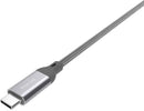 Silicon Power cable USB-C 1m braided, grey (LK30AC)