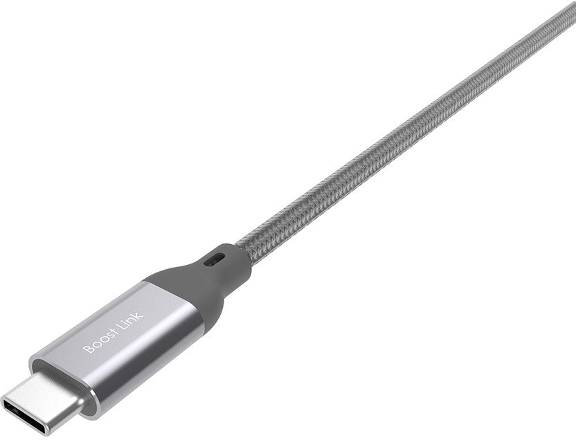 Silicon Power cable USB-C 1m braided, grey (LK30AC)