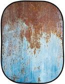 Manfrotto background Urban Collapsible 1.5x2.1m, rusty metal / plaster wall (LL 5713)-2