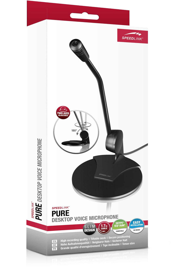 Microphone Speedlink Pure (SL-8702-BK)