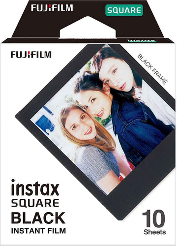 Fujifilm | Instax Square Instant Film Black | Glossy | Quantity 10