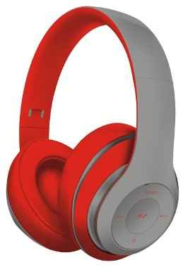 Casque Omega Freestyle FH0916, gris/rouge