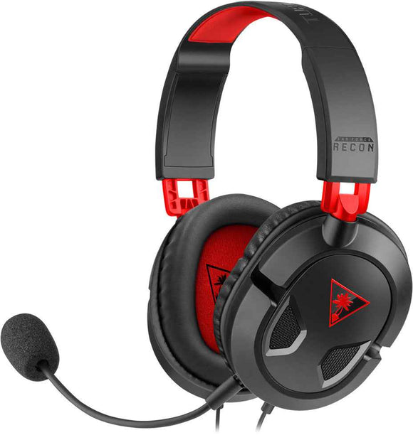 Casque Turtle Beach Recon 50, noir/rouge
