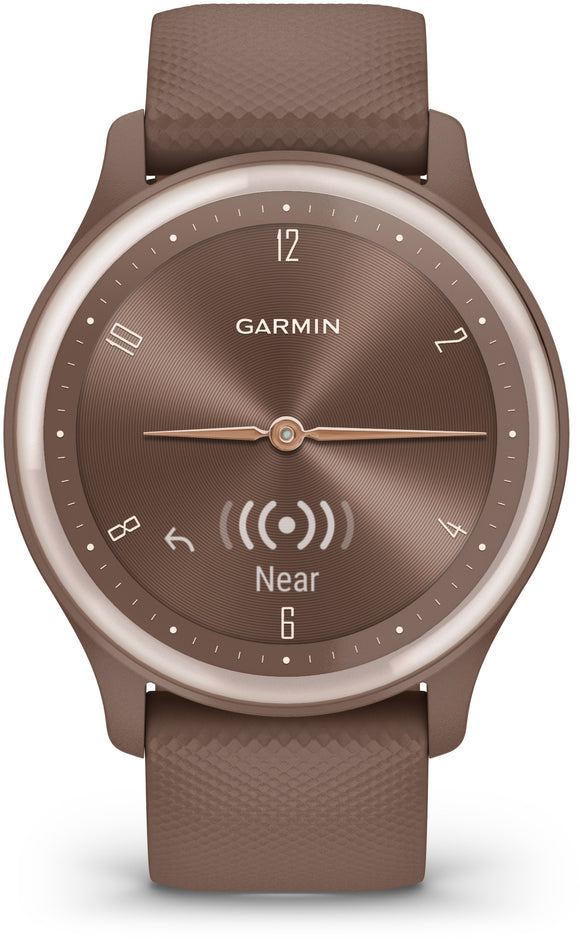Garmin Vivomove Sport, Cocoa, "010-02566-02" (timbru verde 0.18 lei)