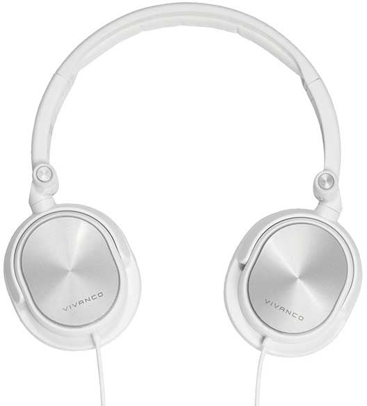 Casque Vivanco DJ30, blanc (36521)