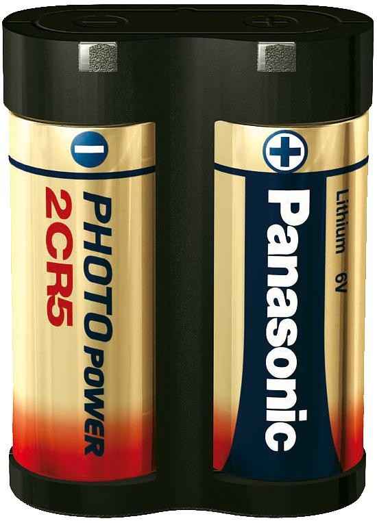 1x Panasonic Photo 2 piles CR 5