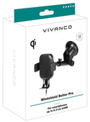 Support de téléphone pour voiture Vivanco Butler Pro QI (61637)