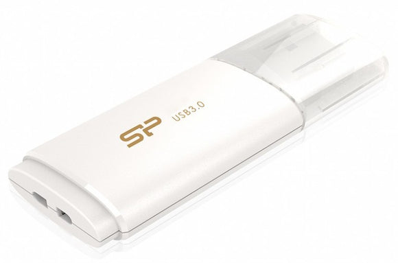 Clé usb silicon power 16 go blaze b06 usb 3.0 blanche