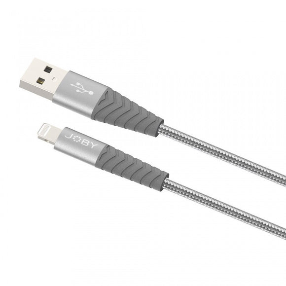 Câble Joby Lightning - USB 1,2 m, gris