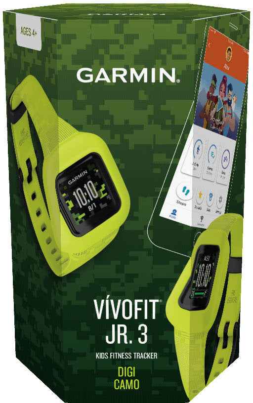 Garmin activity tracker for kids Vivofit Jr.3, digi camo