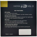 Hoya filter circular polarizer HD Mk II 52mm