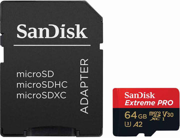 SanDisk Extreme PRO 64 GB MicroSDXC UHS-I Class 10
