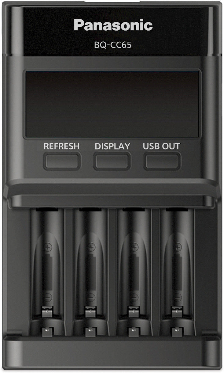 Panasonic  eneloop pro bq-cc65e  chargeur de piles  aa/aaa