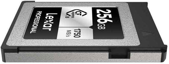 Lexar memory card CFexpress Type B 256GB Professional Silver