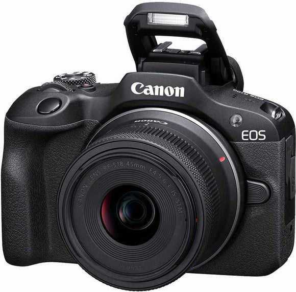 Canon | EOS R100 Mirrorless Camera + RF-S 18-45mm F4.5-6.3 IS STM Lens | 6052C013 | Megapixel 24.1 MP | ISO sensitivity (max) 12800 | Display diagonal 3.0 " | Wi-Fi | Automatic, manual | CMOS | Black