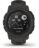 Garmin Instinct 2S Solar 2,01 cm (0,79") MIP 40 mm Numérique 156 x 156 pixels Graphite GPS (satellite)