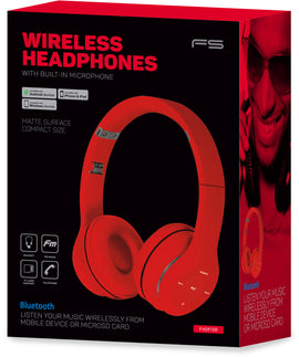 Casque sans fil Omega Freestyle FH0915, rouge
