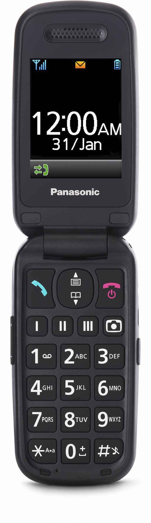 Telefon dla seniora KX-TU446 Czerwony