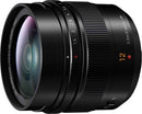 Panasonic Leica DG Summilux 12mm f/1.4 ASPH. lens, black