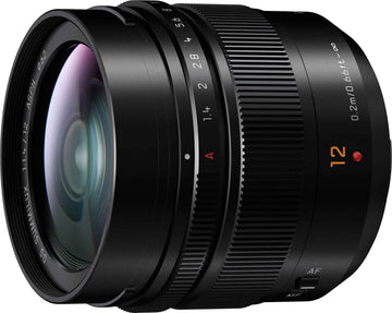 Panasonic Leica DG Summilux 12mm f/1.4 ASPH. lens, black