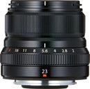 Objectif Fujifilm Fujinon XF 23 mm f/2.0 R WR, noir