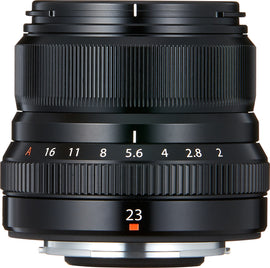 Objectif Fujifilm Fujinon XF 23 mm f/2.0 R WR, noir