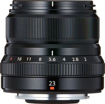 Objectif Fujifilm Fujinon XF 23 mm f/2.0 R WR, noir