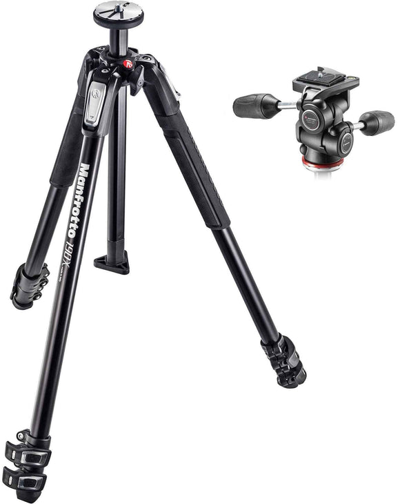 Kit trépied Manfrotto MK190X3-3W1