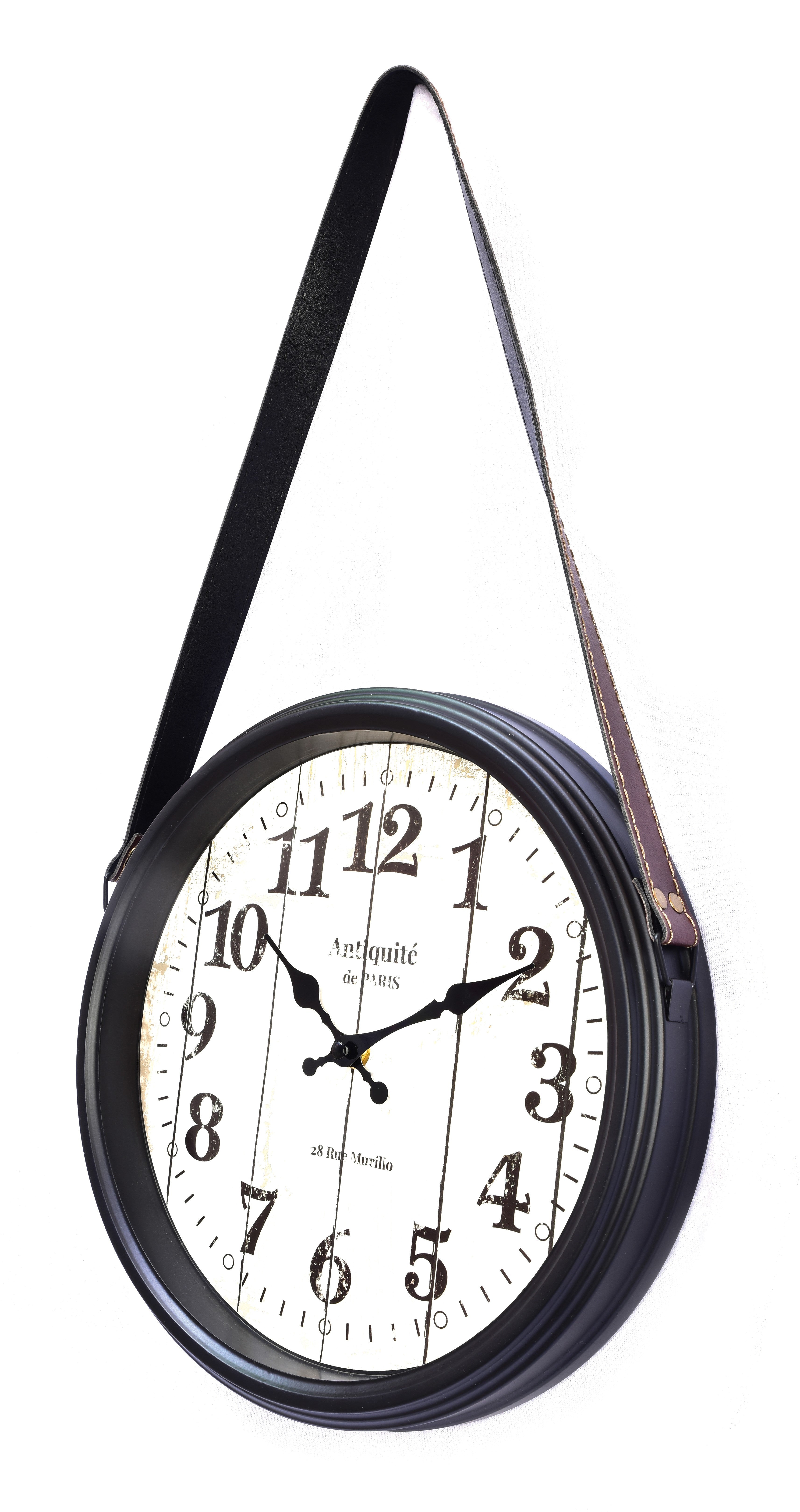Horloge murale platinet strip 45564