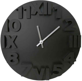 Platinet wall clock Modern, black (42985)
