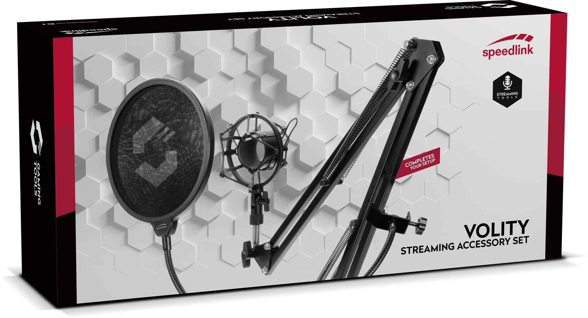 Kit d'accessoires de streaming Speedlink Volity Ready