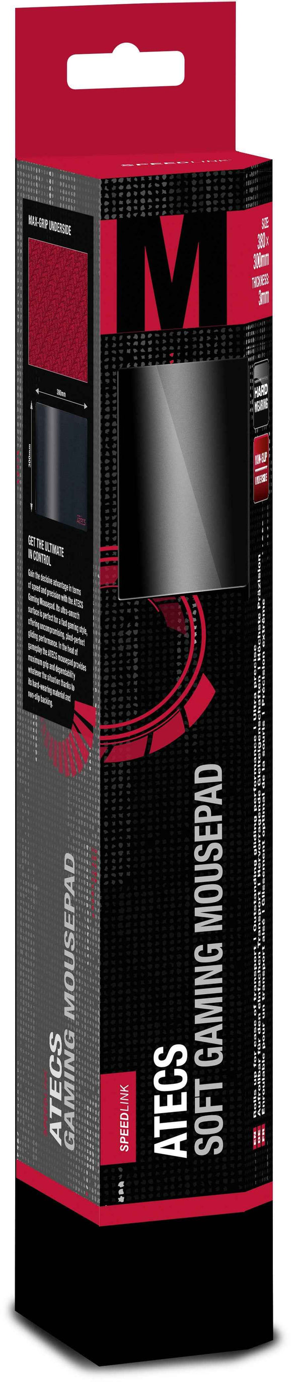 Tapis de souris Speedlink Atecs M (SL-620101-M)