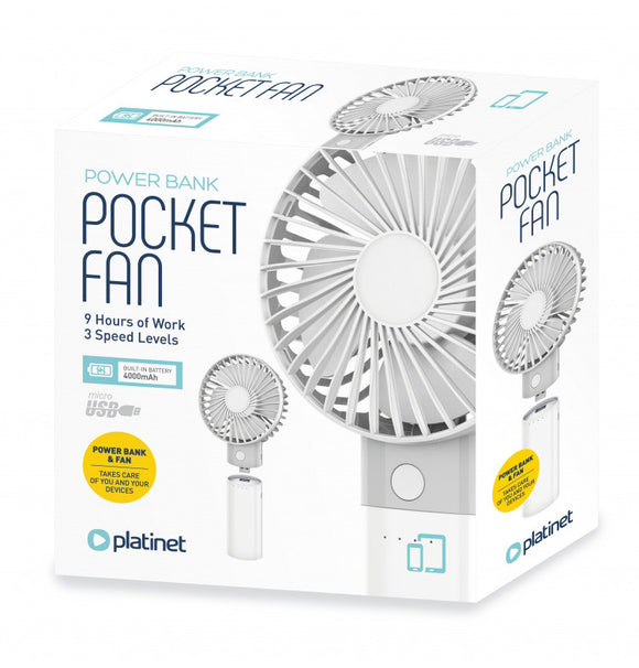 Ventilateur rechargeable platinet 4000 mah 45237